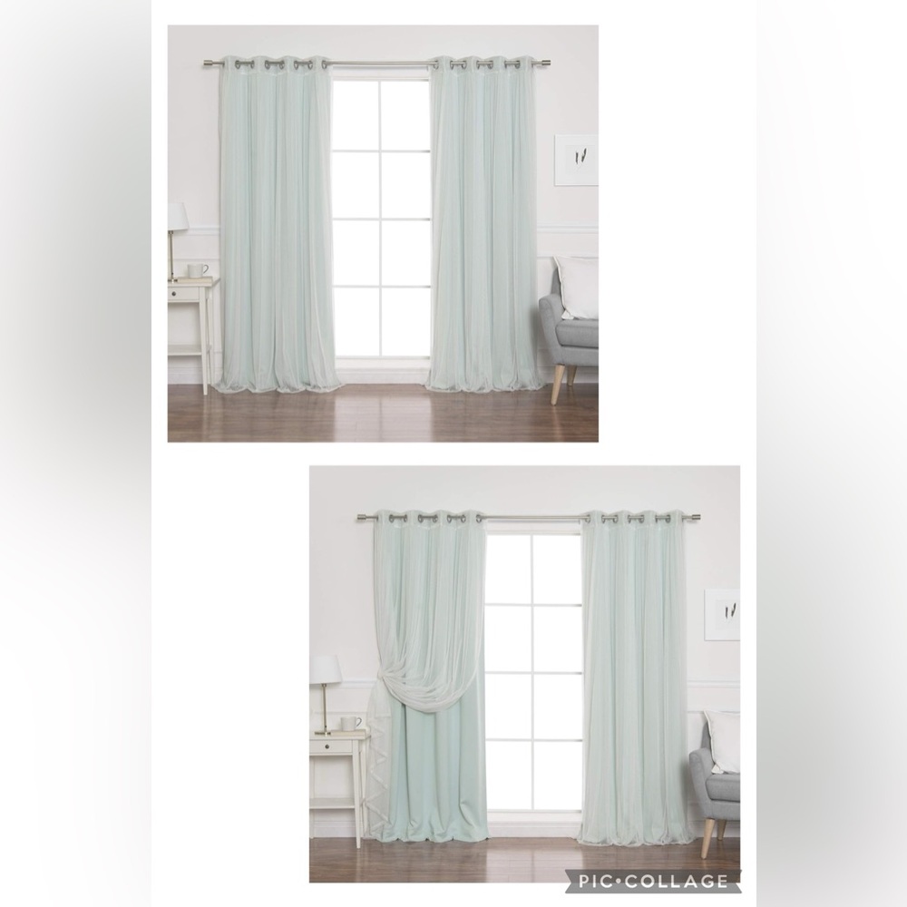 Double Layer Blackout Curtains